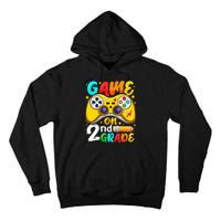 Game On 2nd Grade Back To School Gamer Tall Hoodie