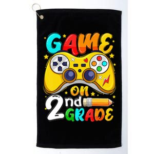 Game On 2nd Grade Back To School Gamer Platinum Collection Golf Towel