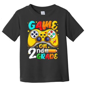 Game On 2nd Grade Back To School Gamer Toddler T-Shirt