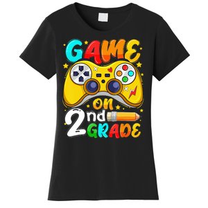 Game On 2nd Grade Back To School Gamer Women's T-Shirt