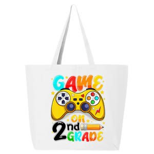 Game On 2nd Grade Back To School Gamer 25L Jumbo Tote