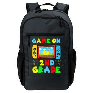 Game On 2nd Grade Back To School Funny Gamer Daily Commute Backpack