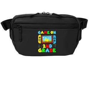 Game On 2nd Grade Back To School Funny Gamer Crossbody Pack