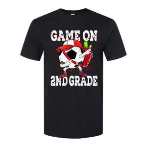 Game On 2nd Grade Soccer Dabbing Retro Player Backpack Softstyle CVC T-Shirt