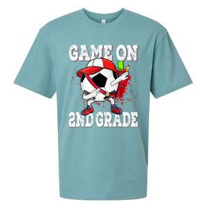 Game On 2nd Grade Soccer Dabbing Retro Player Backpack Sueded Cloud Jersey T-Shirt