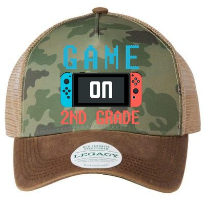 Game On 2nd Grade Legacy Tie Dye Trucker Hat