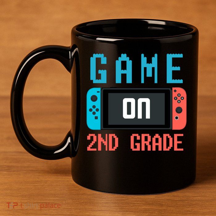 Game On 2nd Grade 11oz C Handle Ceramic Mug