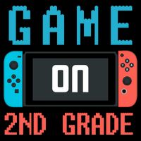 Game On 2nd Grade Cropped Pullover Crew