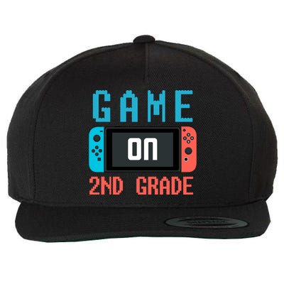 Game On 2nd Grade Wool Snapback Cap