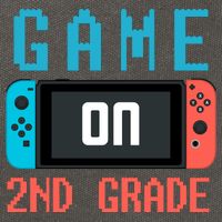 Game On 2nd Grade Cotton Canvas Backpack