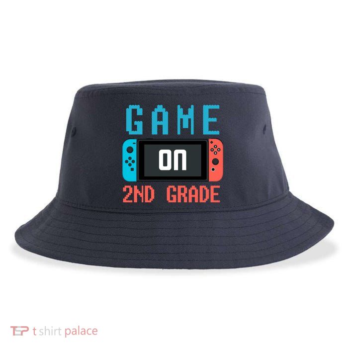 Game On 2nd Grade Sustainable Bucket Hat