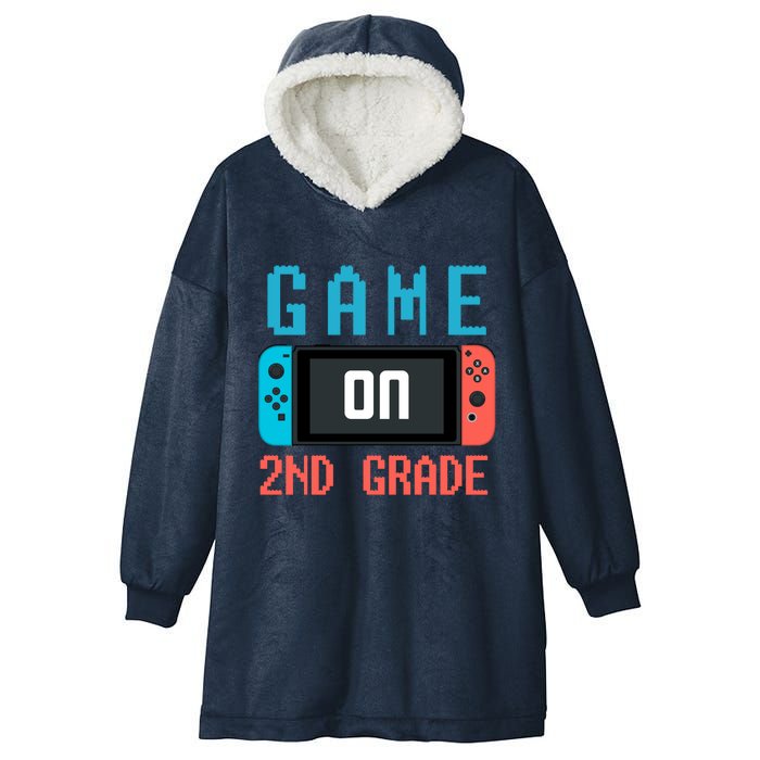 Game On 2nd Grade Hooded Wearable Blanket