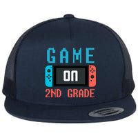 Game On 2nd Grade Flat Bill Trucker Hat