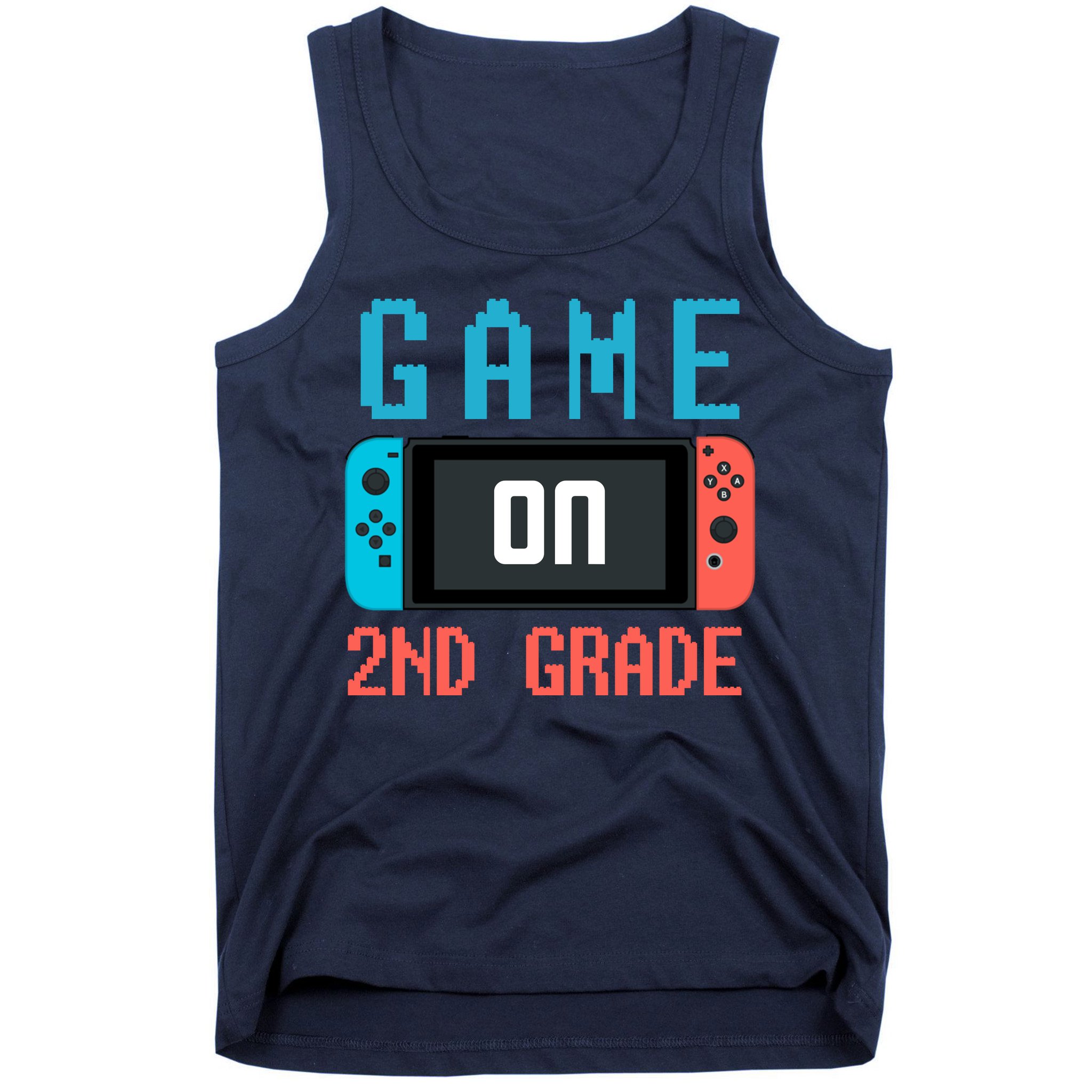 Game On 2nd Grade Tank Top