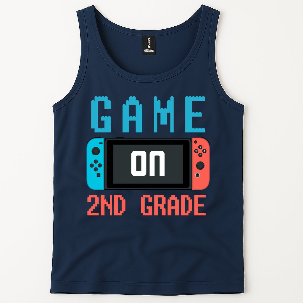 Game On 2nd Grade Tank Top
