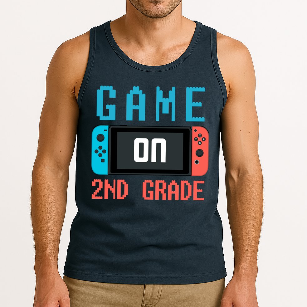 Game On 2nd Grade Tank Top
