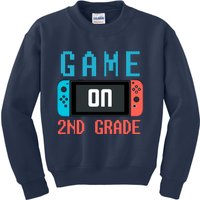 Game On 2nd Grade Kids Sweatshirt