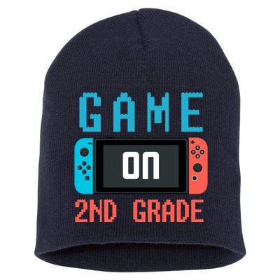 Game On 2nd Grade Short Acrylic Beanie