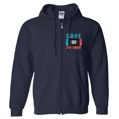 Game On 2nd Grade Full Zip Hoodie