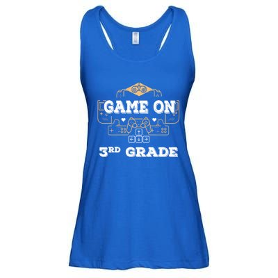 Game On 3Rd Grade Cool Back To School Gamers Gift Ladies Essential Flowy Tank