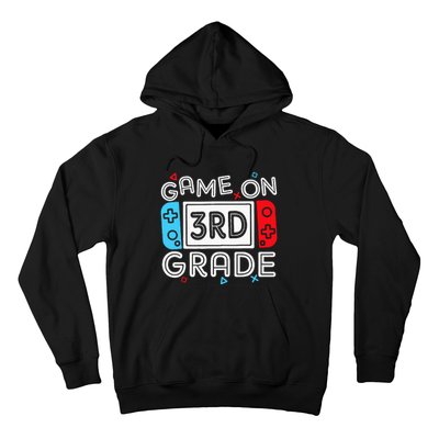 Game On 3rd Grade Third Back To School First Day Kids Hoodie