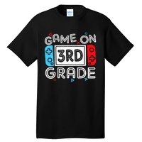 Game On 3rd Grade Third Back To School First Day Kids Tall T-Shirt