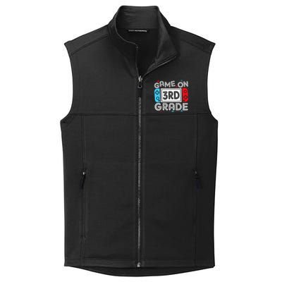 Game On 3rd Grade Third Back To School First Day Kids Collective Smooth Fleece Vest