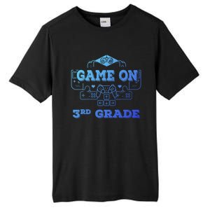 Game On 3Rd Grade Cool Back To School Gamers Gift Tall Fusion ChromaSoft Performance T-Shirt