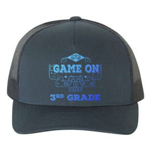 Game On 3Rd Grade Cool Back To School Gamers Gift Yupoong Adult 5-Panel Trucker Hat