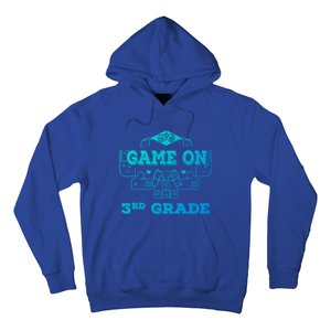 Game On 3Rd Grade Cool Back To School Gamers Gift Hoodie