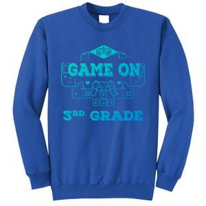 Game On 3Rd Grade Cool Back To School Gamers Gift Sweatshirt