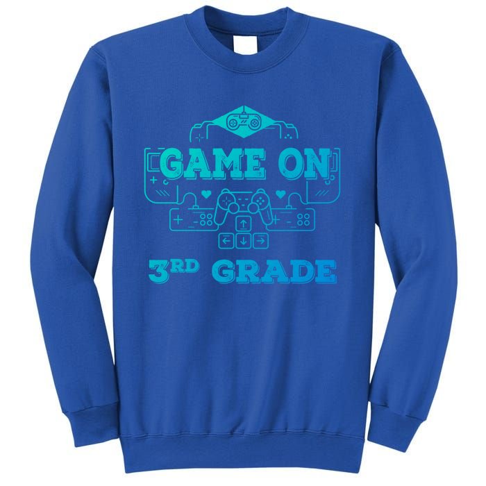 Game On 3Rd Grade Cool Back To School Gamers Gift Sweatshirt