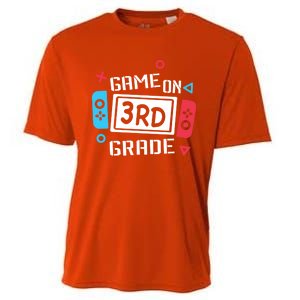 Game On 3Rd Grade Gift Third Grade Back To School Gift Cooling Performance Crew T-Shirt