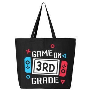 Game On 3Rd Grade Gift Third Grade Back To School Gift 25L Jumbo Tote