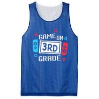 Game On 3Rd Grade Gift Third Grade Back To School Gift Mesh Reversible Basketball Jersey Tank