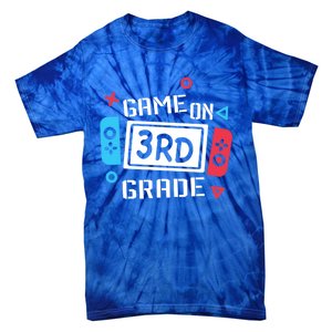 Game On 3Rd Grade Gift Third Grade Back To School Gift Tie-Dye T-Shirt