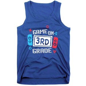 Game On 3Rd Grade Gift Third Grade Back To School Gift Tank Top