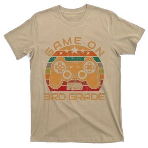 Game On 3rd Grade First Day Gamer Gift Back To School T-Shirt