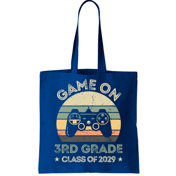 Game On 3Rd Grade Class Of 2029 Back To School Cute Gift Cool Gift Tote Bag