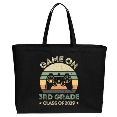 Game On 3Rd Grade Class Of 2029 Back To School Cute Gift Cool Gift Cotton Canvas Jumbo Tote