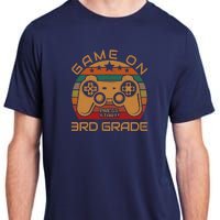 Game On 3rd Grade First Day Gamer Gift Back to School Adult ChromaSoft Performance T-Shirt