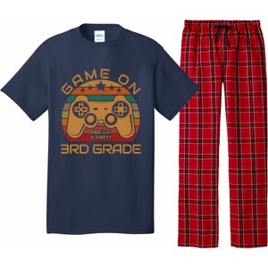 Game On 3rd Grade First Day Gamer Gift Back to School Pajama Set