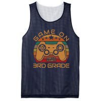 Game On 3rd Grade First Day Gamer Gift Back to School Mesh Reversible Basketball Jersey Tank