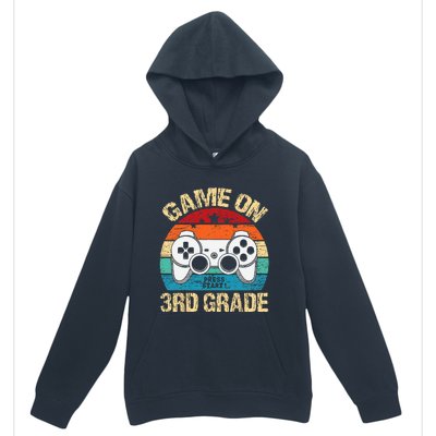 Game On 3rd Grade Back To School 3rd Grade Level Unlocked Urban Pullover Hoodie