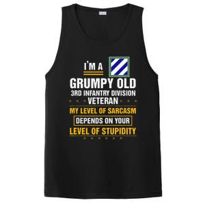 Grumpy Old 3rd Infantry Division Veteran Father Day PosiCharge Competitor Tank