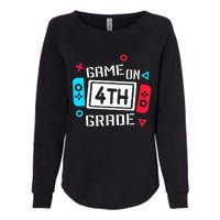 Game On 4th Grade Fourth Grade Back To School Womens California Wash Sweatshirt