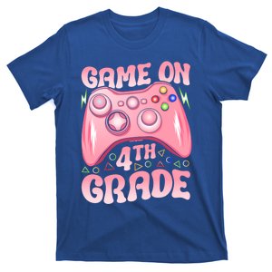 Game On 4Th Grade Back To School 4Th Grade Video Games Great Gift T-Shirt