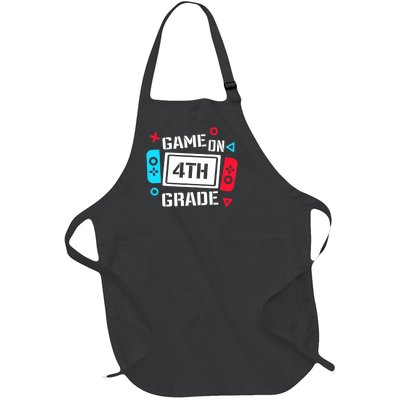 Game On 4th Grade Full-Length Apron With Pockets