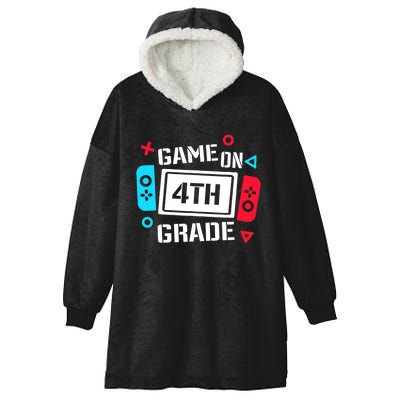 Game On 4th Grade Hooded Wearable Blanket