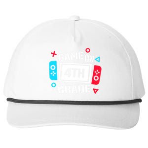 Game On 4th Grade Snapback Five-Panel Rope Hat